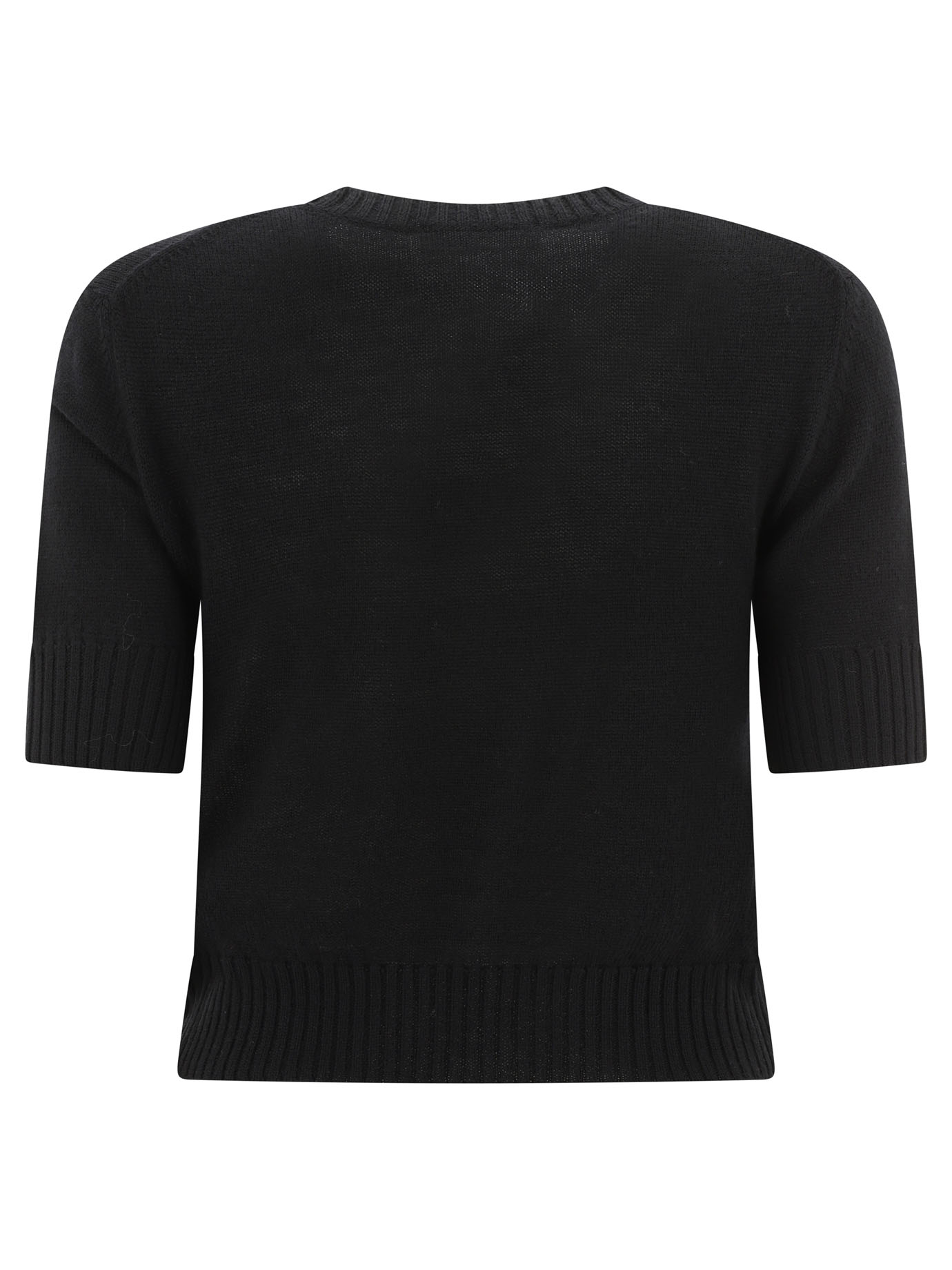 JIL SANDER Black   Wool sweater